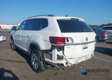 2019 Volkswagen Atlas Sel из США, поврежденный, VIN 1V2MR2CA8KC513813
